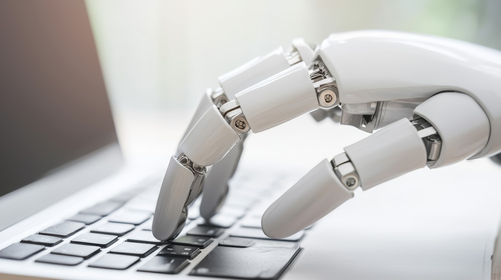 Create a robotic process automation (RPA) solution for accounting departments. Automation to lower overhead concept.