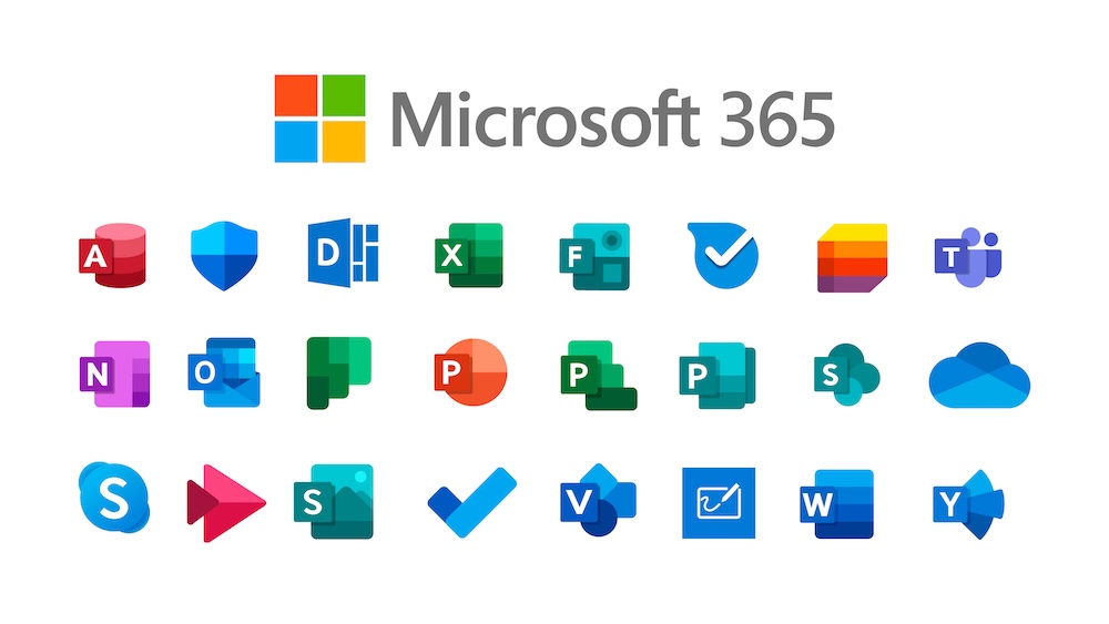 collection of apps in Microsoft 365